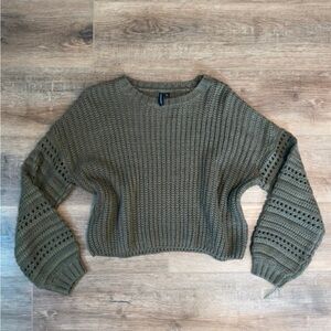 moon & madison Olive Knit Sweater
